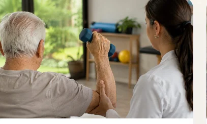 Fisioterapia com acompanhamento profissional