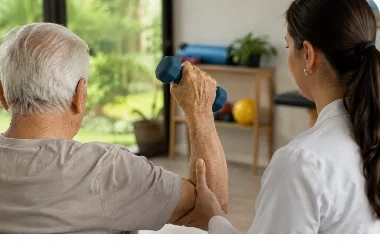 Fisioterapia com acompanhamento profissional